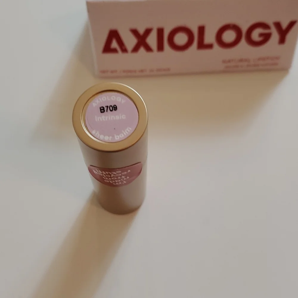 Axiology intrinsic color sheer lip balm